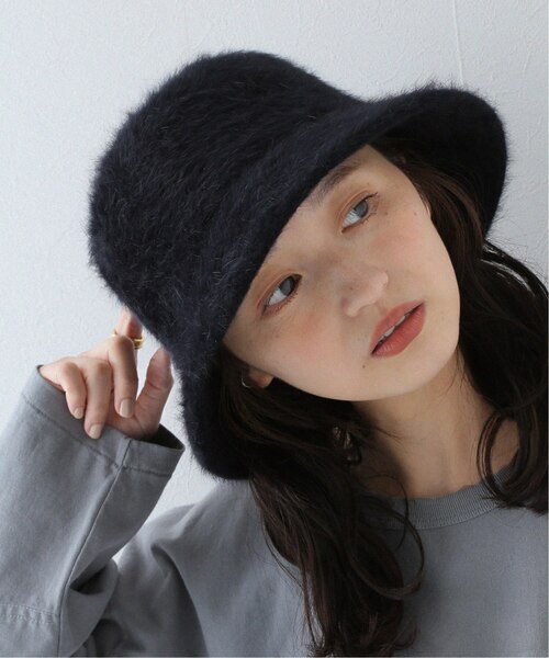 JOURNAL STANDARD relume（ジャーナルスタンダード　レリューム）の「《追加》RELUME エコファーハット（ハット・レディース・ベージュ/ブラック・FREE）」の2枚目の写真