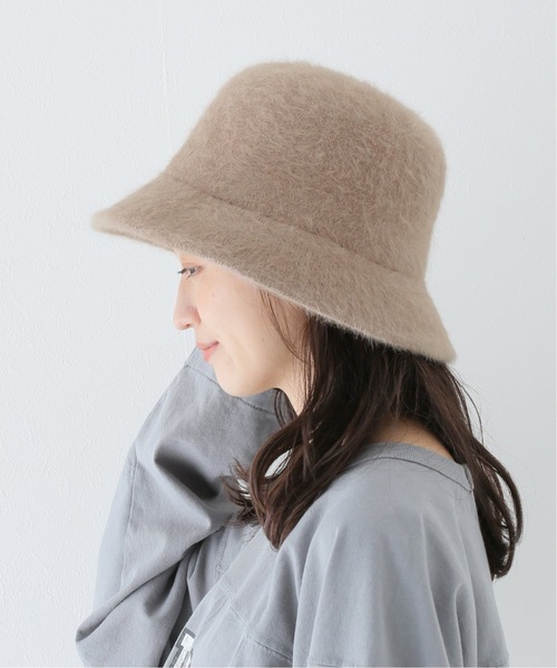 JOURNAL STANDARD relume（ジャーナルスタンダード　レリューム）の「《追加》RELUME エコファーハット（ハット・レディース・ベージュ/ブラック・FREE）」の3枚目の写真