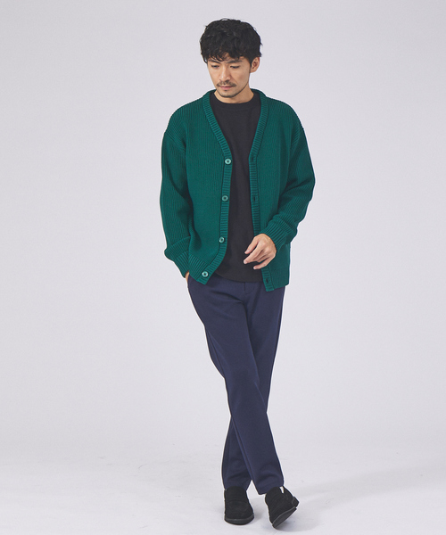 ABAHOUSE GRAY(アバハウスグレイ)の「起毛 スムース クルーネック ロング Tシャツ(Tシャツ/カットソー・メンズ・グレイッシュベージュ/ブラック/ホワイト/ライトグレー/グリーン・46/48)」の21枚目の写真