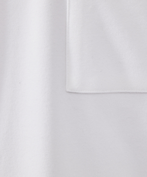 ABAHOUSE GRAY(アバハウスグレイ)の「起毛 スムース クルーネック ロング Tシャツ(Tシャツ/カットソー・メンズ・グレイッシュベージュ/ブラック/ホワイト/ライトグレー/グリーン・46/48)」の12枚目の写真