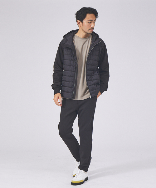 ABAHOUSE GRAY(アバハウスグレイ)の「起毛 スムース クルーネック ロング Tシャツ(Tシャツ/カットソー・メンズ・グレイッシュベージュ/ブラック/ホワイト/ライトグレー/グリーン・46/48)」の6枚目の写真
