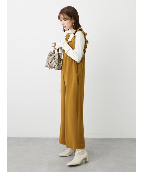 Green Parks（グリーンパークス）の「・novem 9 ラッフルサロペット