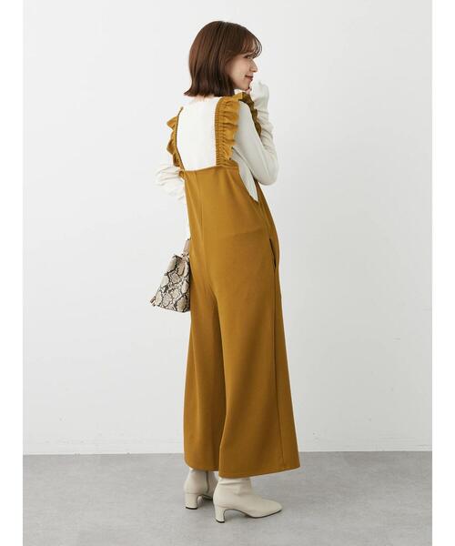 Green Parks（グリーンパークス）の「・novem 9 ラッフルサロペット