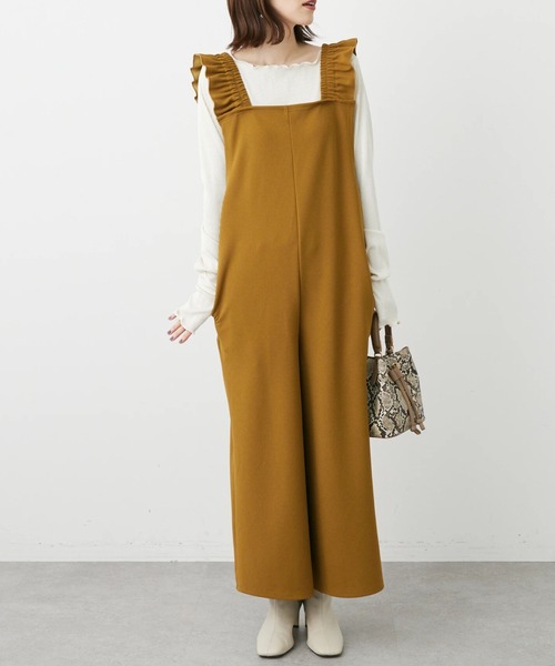 Green Parks（グリーンパークス）の「・novem 9 ラッフルサロペット