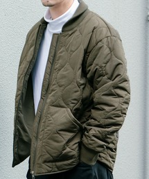 ITEMS URBANRESEARCH | 中綿キルティング リブ衿ブルゾン(ブルゾン)