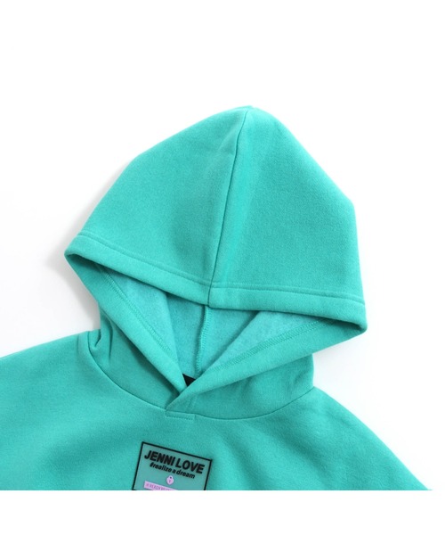 JENNI love(ジェニィラブ)の「裏起毛ウエストマークロング丈パーカー(パーカー・キッズ・グレー/オレンジ/グリーン・130cm/140cm/150cm/160cm)」の8枚目の写真