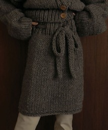 ハンドニットミニスカート