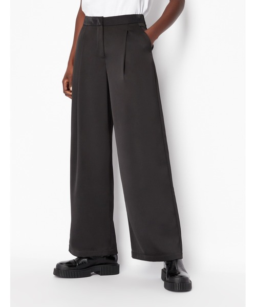ARMANI EXCHANGE ワイドパンツ　茶色　M undefined