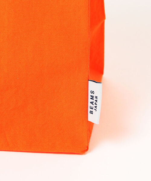 BEAMS JAPAN（ビームス　ジャパン）の「BEAMS JAPAN / KONBU バゲットバッグ S（トートバッグ・メンズ・ホワイト/オレンジ/ネイビー・ONE SIZE）」の15枚目の写真