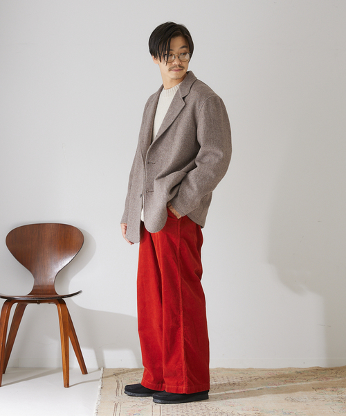 417 EDIFICE（フォーワンセブンエディフィス）の「【French Merino / フレンチメリノ】リラックスワークジャケット（テーラードジャケット・メンズ・その他4/その他9/その他6・LARGE/SMALL/MEDIUM）」の5枚目の写真