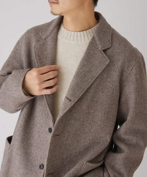 417 EDIFICE（フォーワンセブンエディフィス）の「【French Merino / フレンチメリノ】リラックスワークジャケット（テーラードジャケット・メンズ・その他4/その他9/その他6・LARGE/SMALL/MEDIUM）」の6枚目の写真
