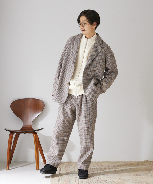 417 EDIFICE（フォーワンセブンエディフィス）の「【French Merino / フレンチメリノ】リラックスワークジャケット（テーラードジャケット・メンズ・その他4/その他9/その他6・LARGE/SMALL/MEDIUM）」の9枚目の写真