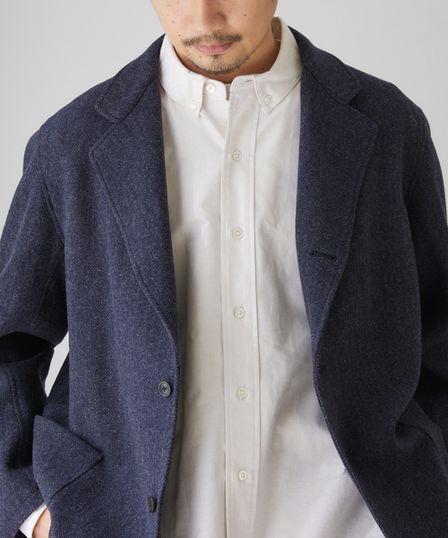 417 EDIFICE（フォーワンセブンエディフィス）の「【French Merino / フレンチメリノ】リラックスワークジャケット（テーラードジャケット・メンズ・その他4/その他9/その他6・LARGE/SMALL/MEDIUM）」の14枚目の写真