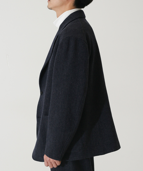 417 EDIFICE（フォーワンセブンエディフィス）の「【French Merino / フレンチメリノ】リラックスワークジャケット（テーラードジャケット・メンズ・その他4/その他9/その他6・LARGE/SMALL/MEDIUM）」の15枚目の写真