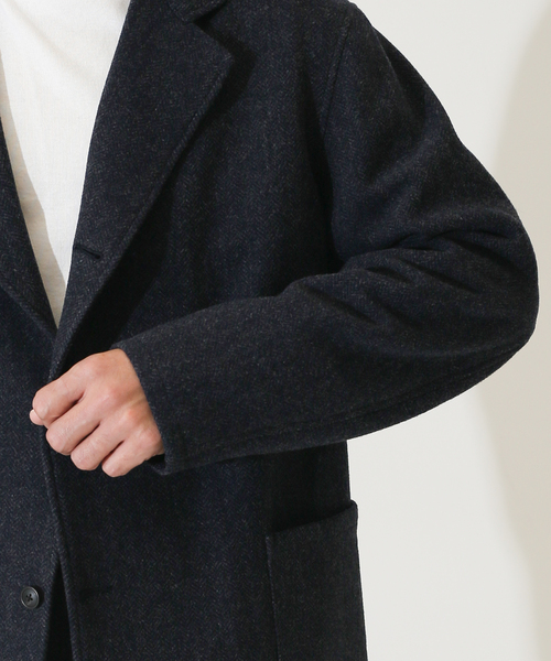 417 EDIFICE（フォーワンセブンエディフィス）の「【French Merino / フレンチメリノ】リラックスワークジャケット（テーラードジャケット・メンズ・その他4/その他9/その他6・LARGE/SMALL/MEDIUM）」の20枚目の写真