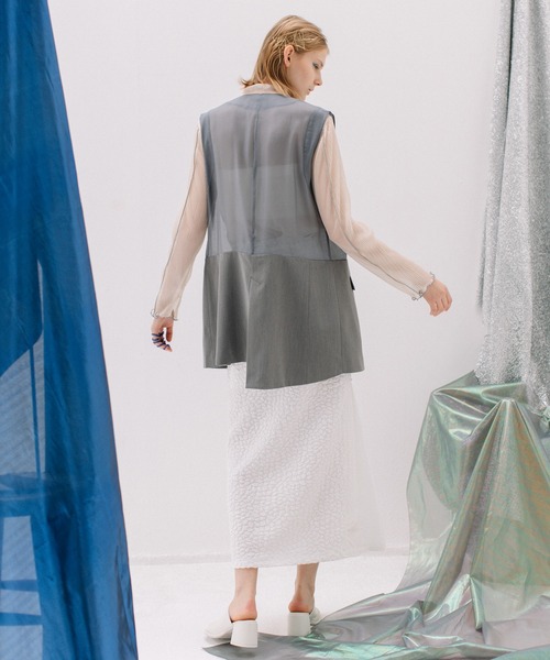 AULA AILA（アウラアイラ）の「レイヤードジャケットセット