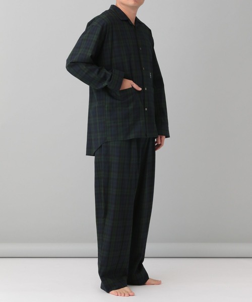 A part by（アパートバイ）の「【e/rm】AORコラボパジャマ(ユニセックス)（ルームウェア/パジャマ・レディース・カーキ/レッド・FREE）」の12枚目の写真