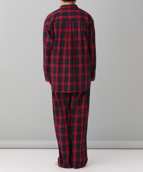 A part by（アパートバイ）の「【e/rm】AORコラボパジャマ(ユニセックス)（ルームウェア/パジャマ・レディース・カーキ/レッド・FREE）」の15枚目の写真