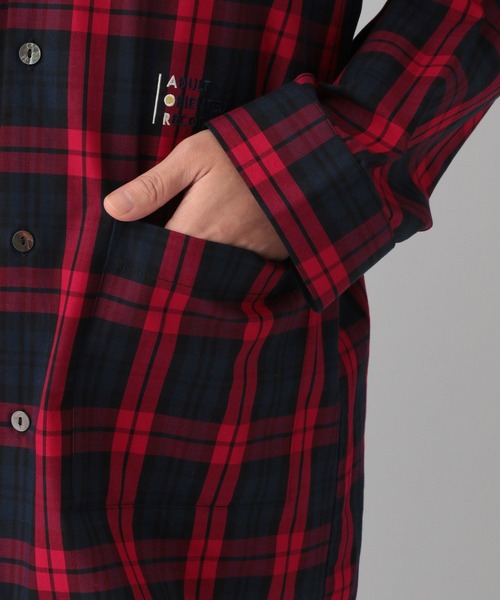 A part by（アパートバイ）の「【e/rm】AORコラボパジャマ(ユニセックス)（ルームウェア/パジャマ・レディース・カーキ/レッド・FREE）」の18枚目の写真