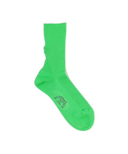 BEAMS BOY(ビームスボーイ)の「ROSTER SOX × BEAMS BOY / 別注 福トラ SOX(ソックス/靴下・レディース・グリーン/ブラック・ONE SIZE)」の2枚目の写真