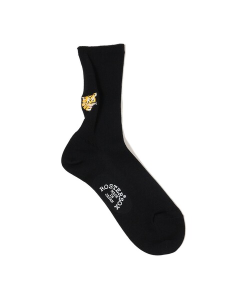 BEAMS BOY(ビームスボーイ)の「ROSTER SOX × BEAMS BOY / 別注 福トラ SOX(ソックス/靴下・レディース・グリーン/ブラック・ONE SIZE)」の3枚目の写真