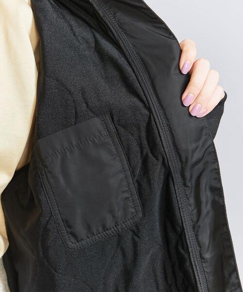 FIVE BROTHER(ファイブブラザー)の「【別注】<FIVE BROTHER>キルティングジャケット 23SS -ウォッシャブル-(ブルゾン・レディース・ライトグレー/ブラック・M)」の21枚目の写真