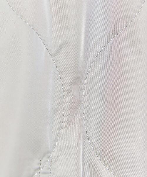 FIVE BROTHER(ファイブブラザー)の「【別注】<FIVE BROTHER>キルティングジャケット 23SS -ウォッシャブル-(ブルゾン・レディース・ライトグレー/ブラック・M)」の10枚目の写真