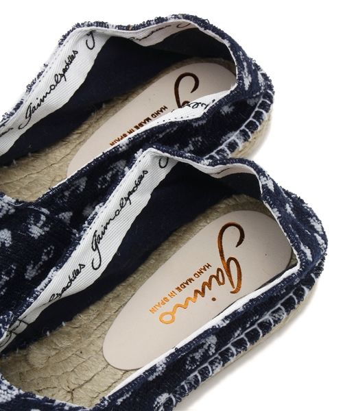 GAIMO(ガイモ)の「【WEB限定】GAIMO 碇マーク柄エスパ(その他シューズ・レディース・ネイビー/レッド・38/39/37/40/36)」の7枚目の写真