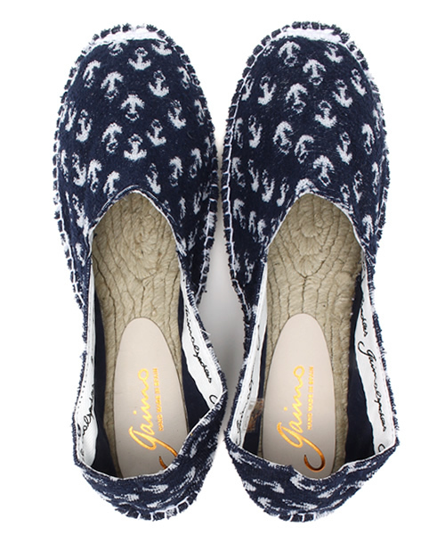 GAIMO(ガイモ)の「【WEB限定】GAIMO 碇マーク柄エスパ(その他シューズ・レディース・ネイビー/レッド・38/39/37/40/36)」の9枚目の写真