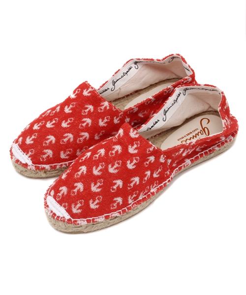 GAIMO(ガイモ)の「【WEB限定】GAIMO 碇マーク柄エスパ(その他シューズ・レディース・ネイビー/レッド・38/39/37/40/36)」の12枚目の写真