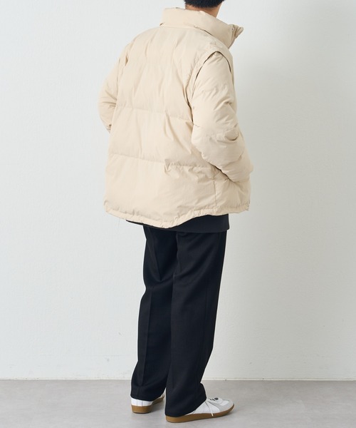 【2WAY】中綿ジャケット