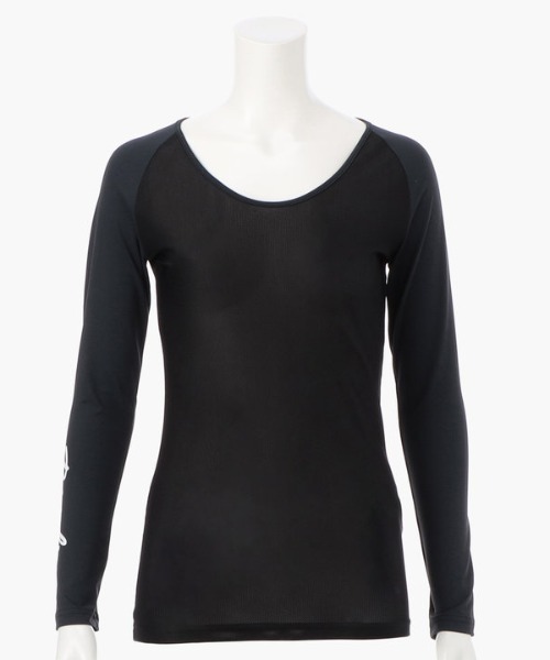 BRIEFING（ブリーフィング）の「【ブリーフィングゴルフ】WOMENS UNDER SHIRT（Tシャツ/カットソー・レディース・ブラック/ネイビー/ホワイト・M/S/XS/L）」の3枚目の写真