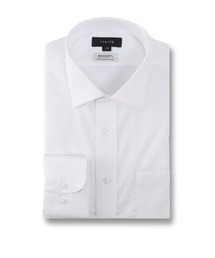 TAKA-Q | タカキューメンズ/TAKA-Q:MEN 綿100% ノーアイロン ワイドカラー ビジネスドレス長袖シャツ(ビジネスシャツ)
