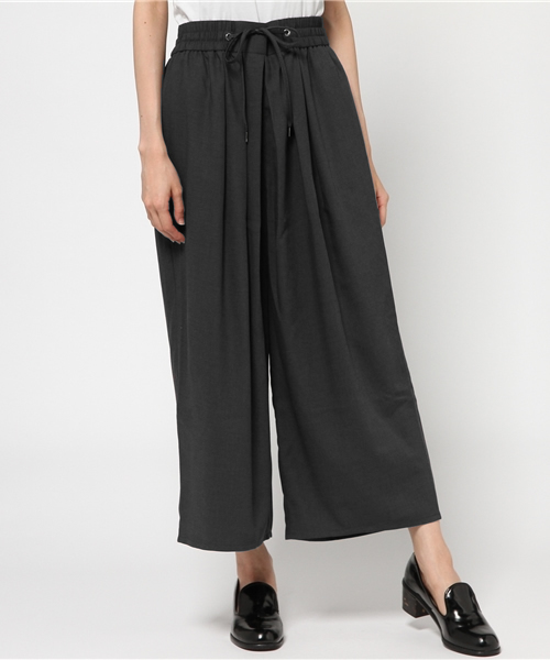 DUL DE VERRE（ダルデベール）の「ワイドスラックス（スラックス・レディース・グレー/ネイビー/チャコールグレー/ブラック・MEDIUM/SMALL）」の2枚目の写真