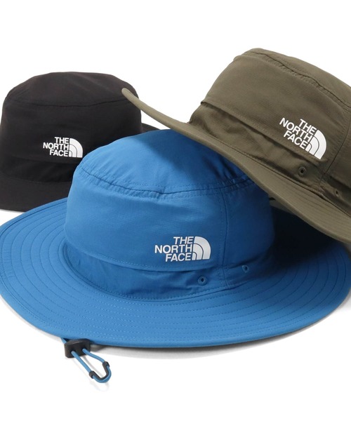 THE NORTH FACE(ザノースフェイス)の「ザノースフェイス キッズ アドベンチャーハット アウトドア(ハット・キッズ・カーキ/ブラック/ブルー・M)」の3枚目の写真
