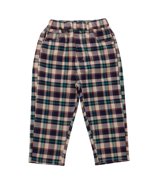 Ocean&Ground（オーシャン&グラウンド）の「チェックストレートパンツ(80～140cm)（その他パンツ・キッズ・ブルー/ネイビー・120/100/140/90/80/130/110/95）」の5枚目の写真