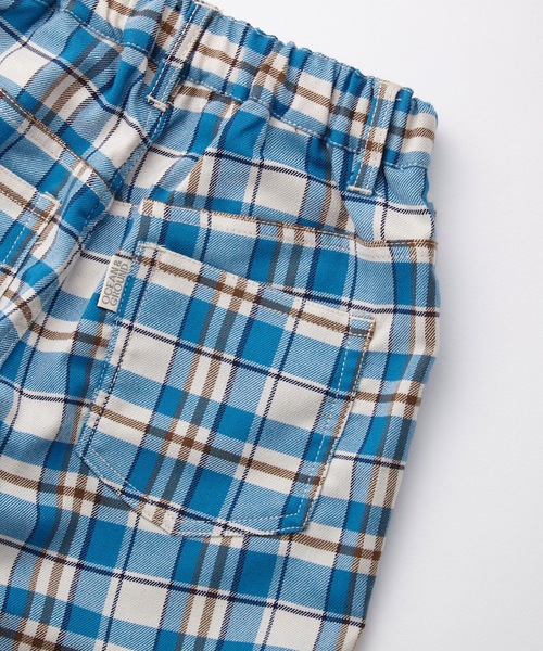 Ocean&Ground（オーシャン&グラウンド）の「チェックストレートパンツ(80～140cm)（その他パンツ・キッズ・ブルー/ネイビー・120/100/140/90/80/130/110/95）」の9枚目の写真