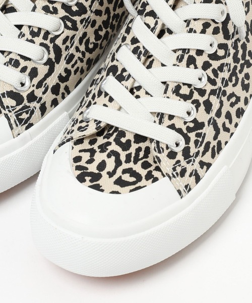 LEPSIM（レプシィム）の「シアワセキャンバススニーカー　173807（スニーカー・レディース・レオパード/ゼブラ/ライトベージュ/ブラック・MEDIUM/LARGE）」の18枚目の写真