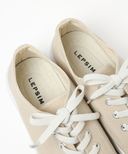 LEPSIM（レプシィム）の「シアワセキャンバススニーカー　173807（スニーカー・レディース・レオパード/ゼブラ/ライトベージュ/ブラック・MEDIUM/LARGE）」の13枚目の写真