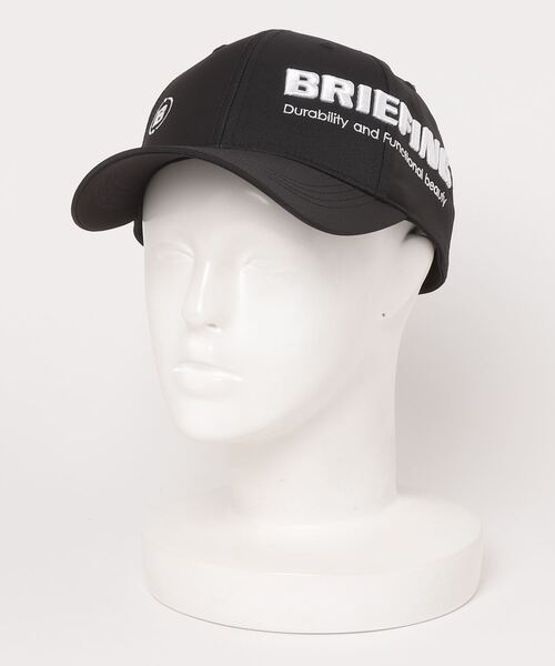 BRIEFING(ブリーフィング)の「【ブリーフィングゴルフ】MENS ROUND LOGO CAP(キャップ・メンズ・ブラック/ホワイト/ブラウン/ネイビー・FREE)」の2枚目の写真