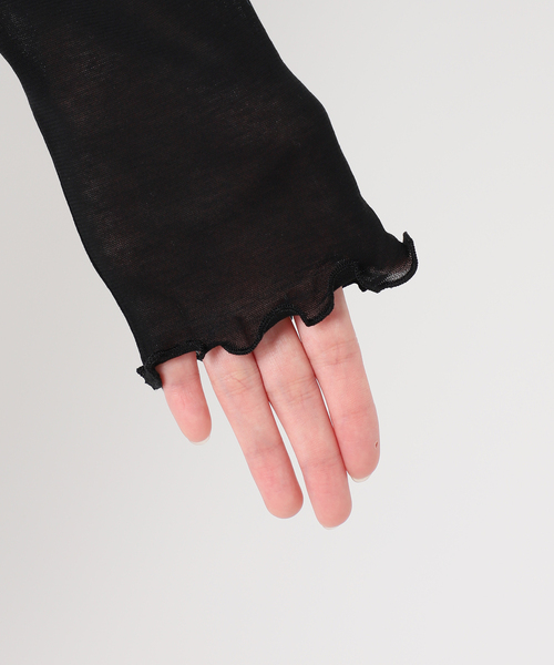 IENA LA BOUCLE(イエナラブークル)の「IENA LA BOUCLE 強撚天竺ハイネックプルオーバー(Tシャツ/カットソー・レディース・ホワイト/ブラック/パープル/イエロー・FREE)」の8枚目の写真