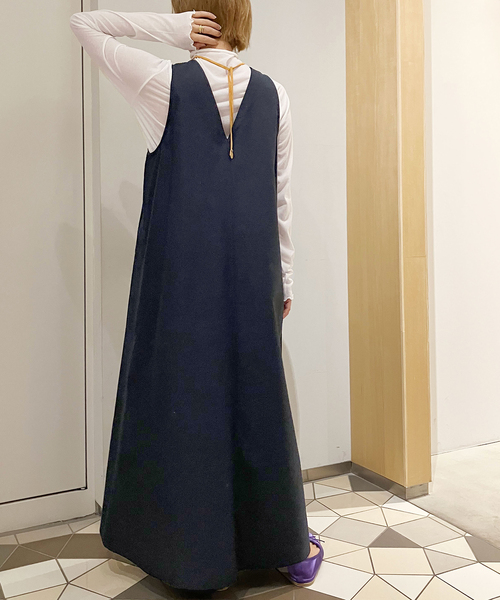 IENA LA BOUCLE(イエナラブークル)の「IENA LA BOUCLE 強撚天竺ハイネックプルオーバー(Tシャツ/カットソー・レディース・ホワイト/ブラック/パープル/イエロー・FREE)」の20枚目の写真