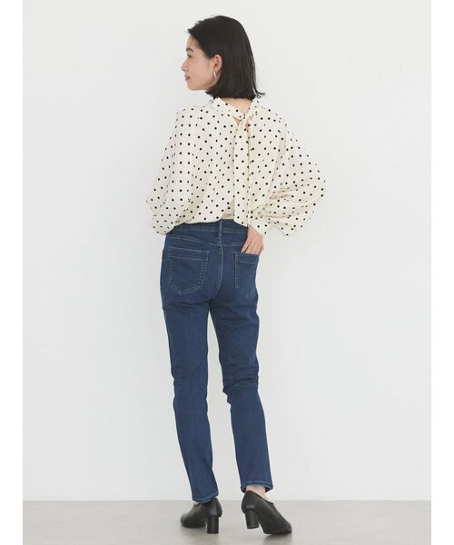 AMERICAN HOLIC（アメリカンホリック）の「ベーカーシガレットデニム（デニムパンツ・レディース・ブラック/インディゴブルー・L/S/M/XS）」の16枚目の写真