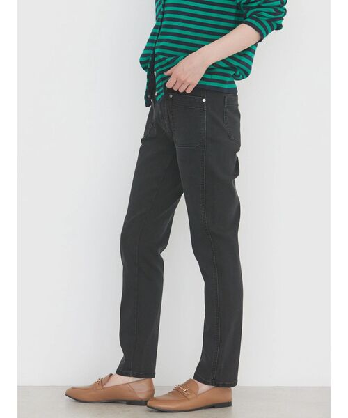 AMERICAN HOLIC（アメリカンホリック）の「ベーカーシガレットデニム（デニムパンツ・レディース・ブラック/インディゴブルー・L/S/M/XS）」の18枚目の写真
