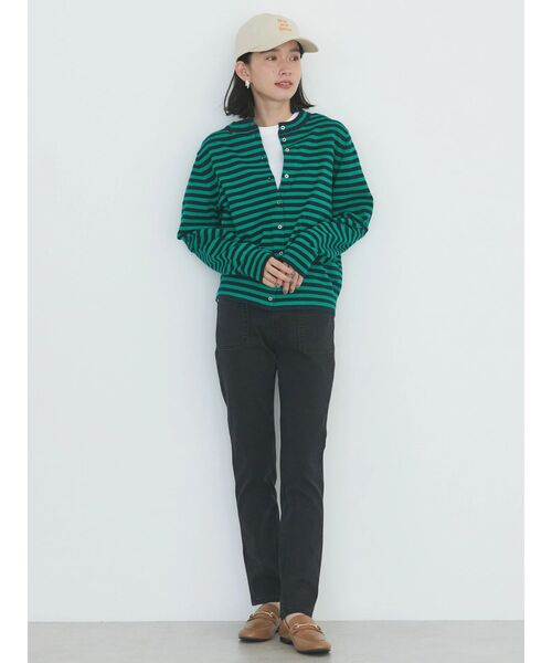 AMERICAN HOLIC（アメリカンホリック）の「ベーカーシガレットデニム（デニムパンツ・レディース・ブラック/インディゴブルー・L/S/M/XS）」の19枚目の写真