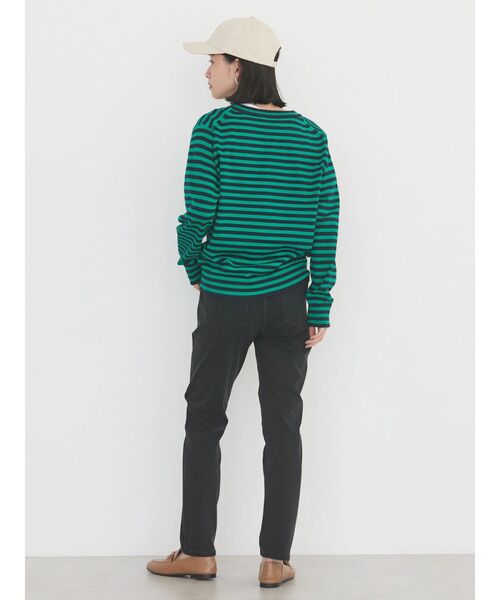 AMERICAN HOLIC（アメリカンホリック）の「ベーカーシガレットデニム（デニムパンツ・レディース・ブラック/インディゴブルー・L/S/M/XS）」の20枚目の写真