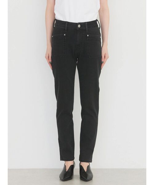 AMERICAN HOLIC（アメリカンホリック）の「ベーカーシガレットデニム（デニムパンツ・レディース・ブラック/インディゴブルー・L/S/M/XS）」の22枚目の写真