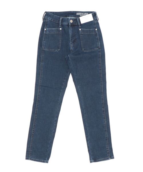 AMERICAN HOLIC（アメリカンホリック）の「ベーカーシガレットデニム（デニムパンツ・レディース・ブラック/インディゴブルー・L/S/M/XS）」の4枚目の写真