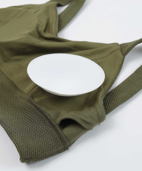 SEA DRESS（シードレス）の「ミニボタンシンプルビスチェビキニ/水着（水着・レディース・レッド/ブラック/カーキ・L/M/S）」の9枚目の写真