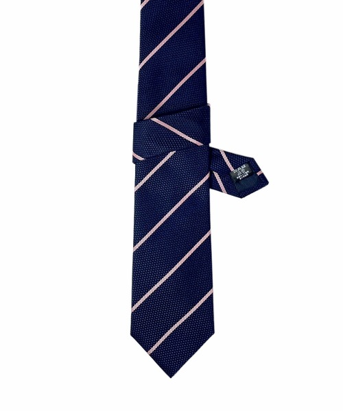 【セール】[クリケット] Cricket 6色メランジ ネイビーベース ストライプ柄 ネクタイ（ネクタイ）｜Cricket（クリケット）